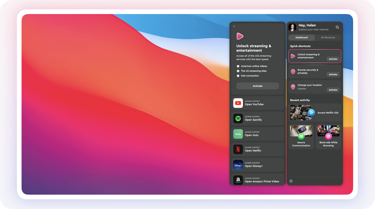new VPN app ClearVPN